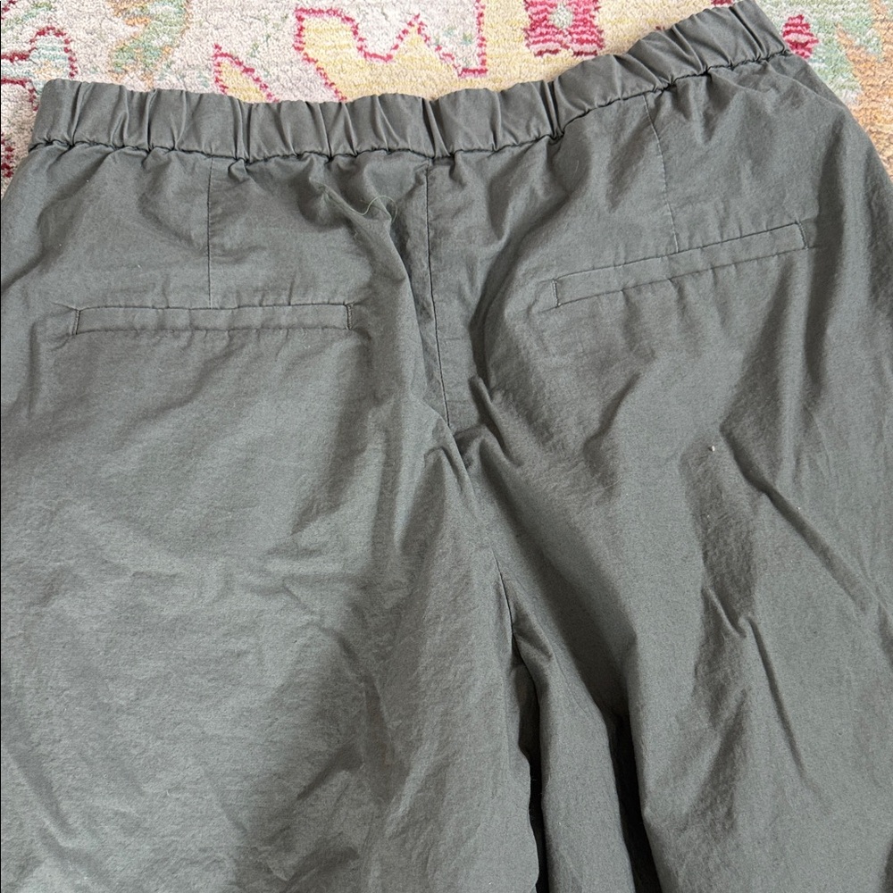 Uniqlo Women's Wide-Leg Pants dark gray/green - Picture 4 of 5